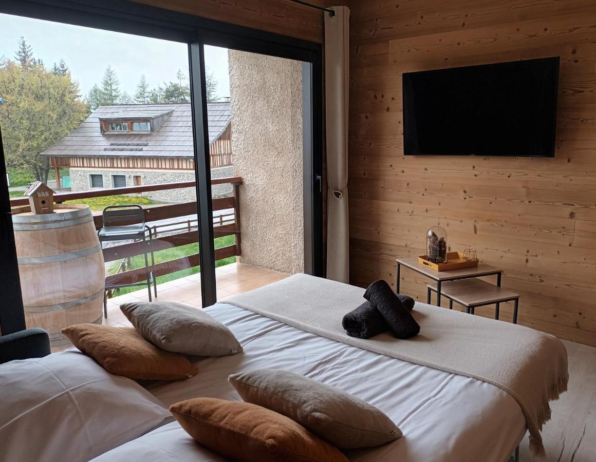 Appartement Montagne Le Flocon Saint-Michel-de-Chaillol Eksteriør bilde